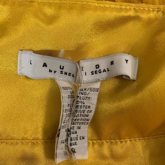 Stunning Yellow Laundry by Shelli Segal dress - Picture 7 of 8